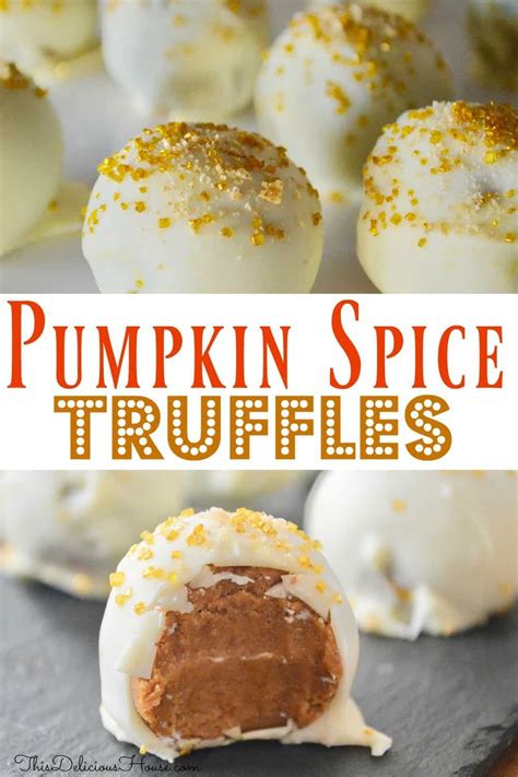 Pumpkin Spice Truffles Artofit