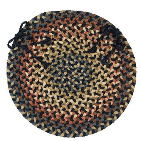 4.5 out of 5 stars. 15" Beige and Brown Handmade Braided Round Chair Pad - Walmart.com - Walmart.com