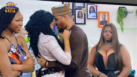 BBNaija Moment Nengi Curved Ozos Kiss After He Was Evicted From The Big Brother Naija House