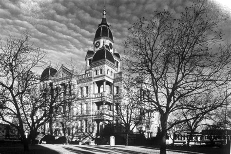 Denton County Courthouse On The Square 1980 Side 1 Of 1 The