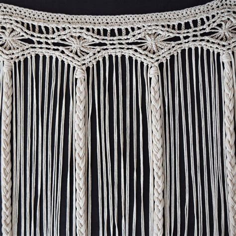 Crochet Macramé Curtain Crochet pattern by Midknits Macrame curtain Pattern Crochet patterns