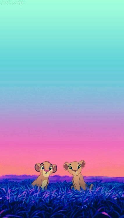 Lion Kings Simba And Nala Phone Background Wallpaper Disney