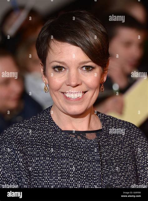 Olivia Colman Arriving For The 2014 National Television Awards At The