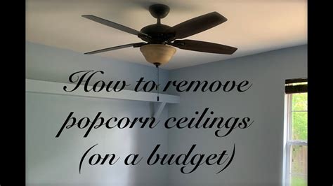 Did you know that removal costs vary greatly by region or zip code? How to remove popcorn ceilings (on a budget) - YouTube