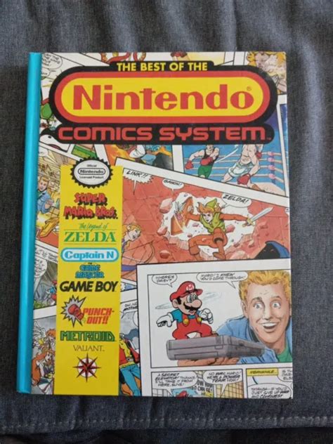 The Best Of Nintendo Comics System 1990 Mario Zelda Captain N Metroid 8500 Picclick