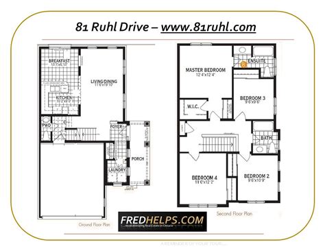 Mattamy homes is a real estate developer in the gta. 81 Ruhl - Plan 5 Corner - FredHelps.com - Milton Reader's ...