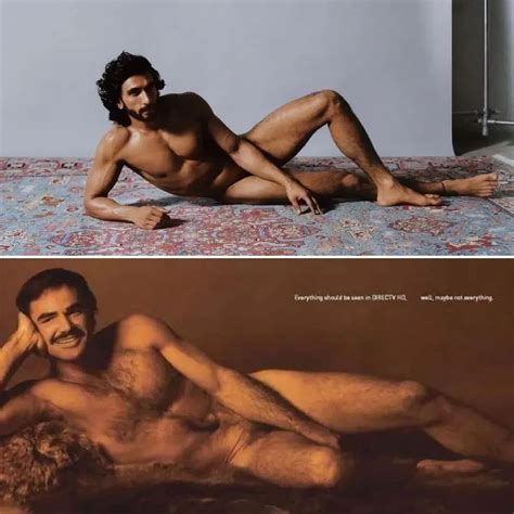 Ranveer Singh Poses Totally Nude In Viral Photoshoot I Can Be Naked In Front Of Thousand
