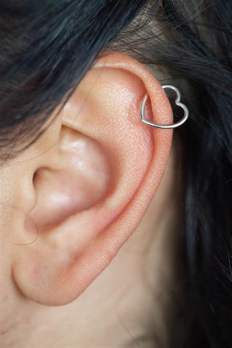 Satisfaction Guaranteed 20g Sterling Silver Helix Piercing Ear Ring Silver Cartilage Hoop