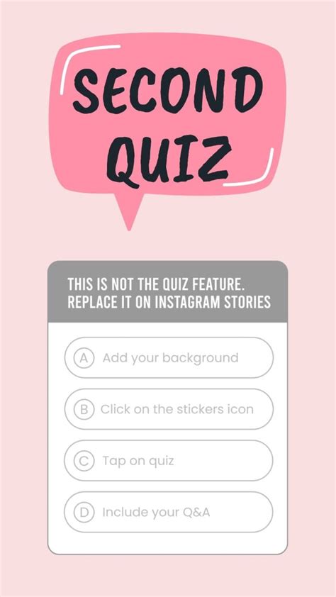 Free Creative Colorful Quiz Instagram Story Template