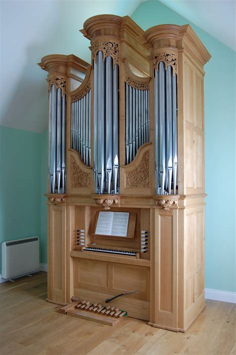 Georgian Chamber Organ Finished Case In Music Room Goetze And Gwynn