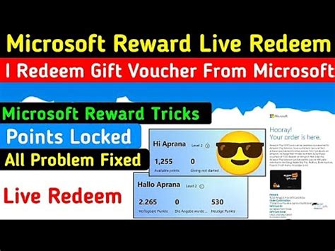 Microsoft Rewards Redeem Problem Solved Microsoft Rewards New Update Microsoftrewards Youtube