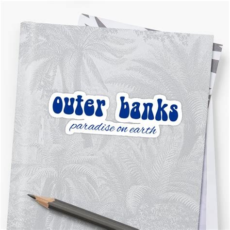 Outer Banks Sticker By G1cash Redbubble