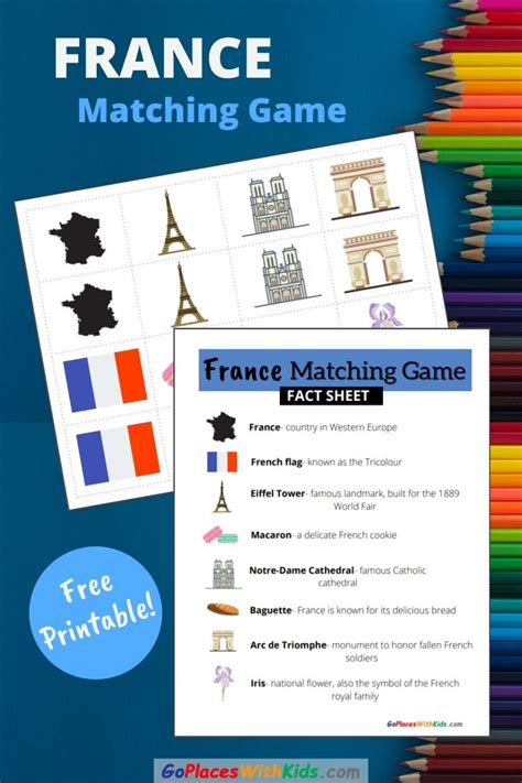 France Preschool Unit Activities Crafts And Free Printables Go