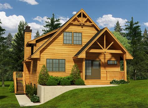 They're more affordable to build, easier to maintain, and generally less expensive to heat and cool. Narrow Lot Cottage House Plan - 9818SW | Architectural ...