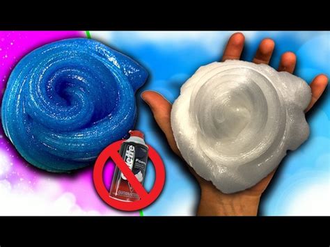 How To Make Cloud Slime Diy Fluffy Slime Recipe Without Shaving Cream