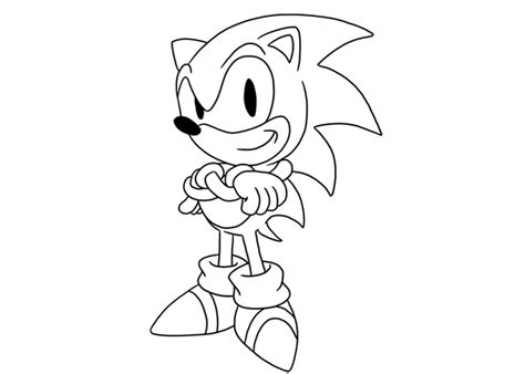 Dibujos De Sonic 153984 Videojuegos Para Colorear Páginas