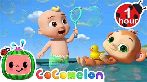 Swimming Song More Cocomelon Animal Time Animals For Kids Youtube