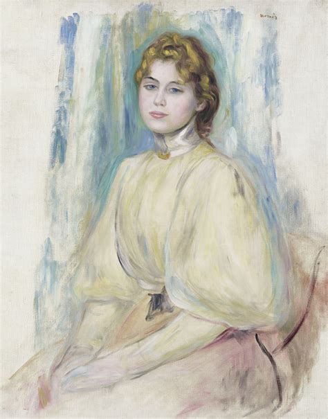 Pierre Auguste Renoir 1841 1919 Portrait De Mademoiselle Yvonne