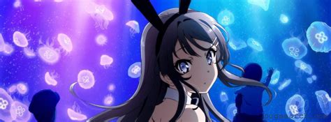 Animerascal Does Not Dream Of Bunny Girl Senpai Facebook Cover Free Facebook Cover Photos