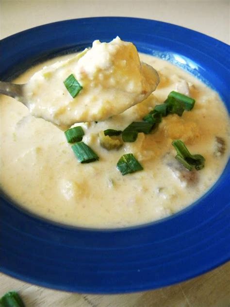 *carnation thick cream comes in a. Creamy Cauliflower and Potato Cheese Soup | Crockpot ...