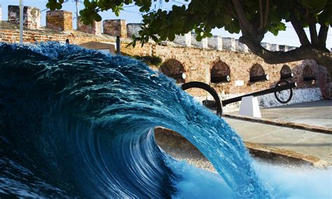 /(t)sʊˈnɑːmi/) is a series of waves created when a body of water, such as an ocean, is rapidly displaced. Jamaica's history with tsunamis | Buzz