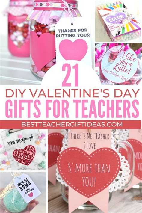 21 Easy Valentines Teacher Ts To Make In 2020 Teacher Valentine