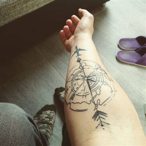 Travel Tattoo Tatuagens Para Os Viajantes Declararem O Seu Amor Na