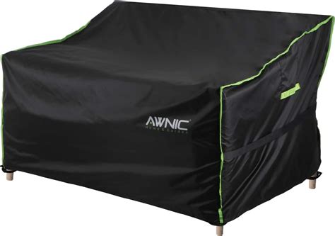 Awnic Bench Cover Heavy Duty Garden Bench Cover 2 Seater Waterproof