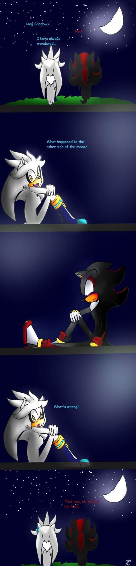 Shadilver Learning Astronomy Together Sonic And Shadow Sonic