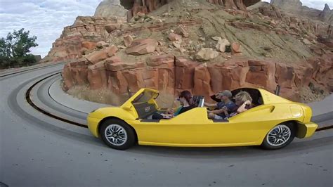Cars Full Ride Disneyland Ca Youtube
