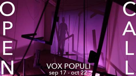 Call For Artists Vox Populi Philadelphia Baltimore Arts