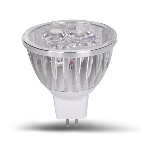 Acdc 12 Volt 4 Watt Led Light Spot Bulb Mr16 Gu53 Bi Pin Track Lamp