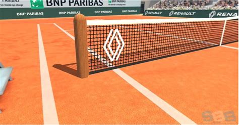 Sponsoring Le Logo Renault Sera Présent Sur Le Filet à Roland Garros