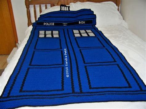 Doctor Who Inspired Patterns Crochet Tardis Crochet Blanket Patterns