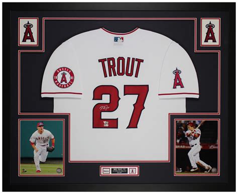 Los Angelescalifornia Angels Autographed Framed Jerseys