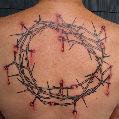 Crown Of Thorns Tattoo ♥♥♥ By Shelly Clelland Thorn Tattoo Tattoos