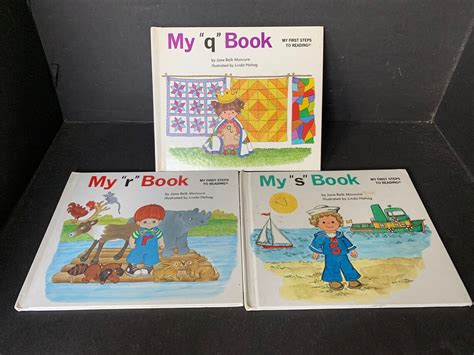 My First Steps To Reading Series By Jane Belk Moncure And Etsy