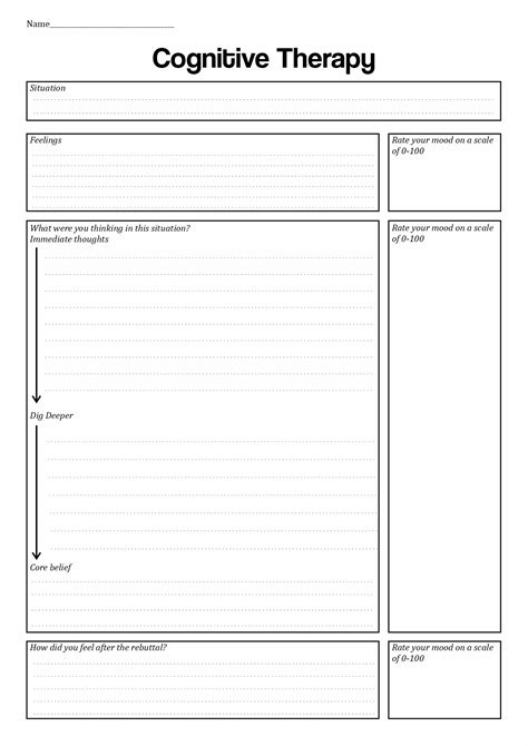 Cognitive Behavioral Therapy For Kids Worksheets Photos