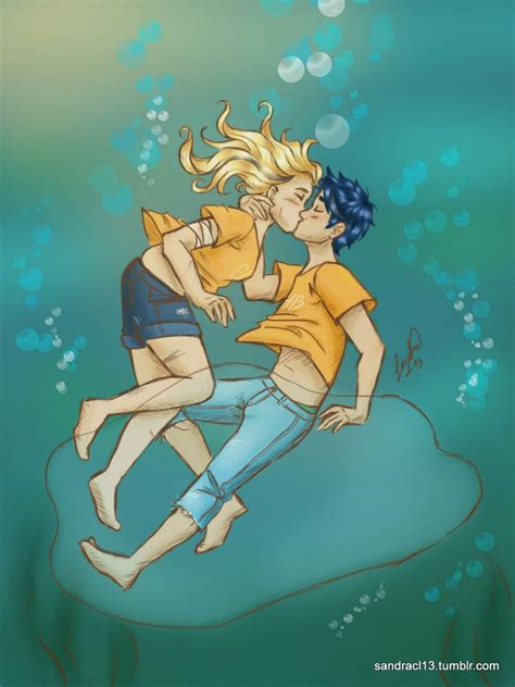 Percy And Annabeth Underwater Kiss