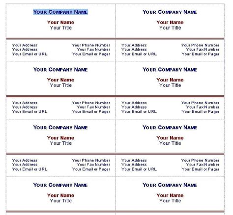 Create your own custom business cards in minutes using our free business card templates. Free Printable Business Cards - Business Card Tips