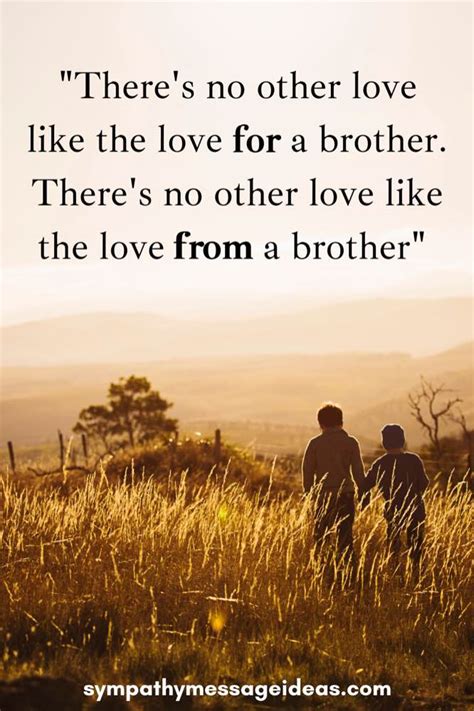 44 Loss Of Brother Quotes And Sympathy Messages Sympathy Message Ideas