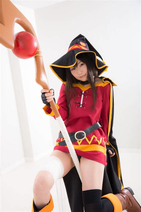 i m sure this ero cosplay of megumin by tsubomi will create many explosions j list blog