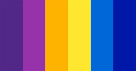 So rather than being additive, in this case so, crayola and google aren't wrong — in the material world, red, blue and yellow are the primary colors that can be combined to create additional. Rich Purple, Yellow And Blue Color Scheme » Blue ...