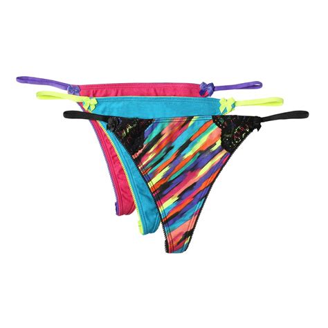 George Womens 3 Pack String Thong Underwear Walmart Canada