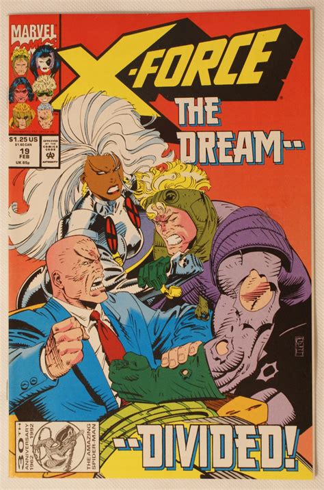 X-Force (1991) Vol.1 # 19 - Copycat, Cannonball, Boomer, Domino, Marvel