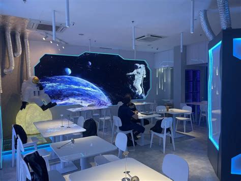 New Outer Space Themed Restaurant At Bugis Has An Astronaut Walking
