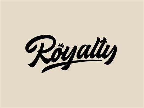 Royalty Logo For Clothing Brand Clothing Brand Logos Hand