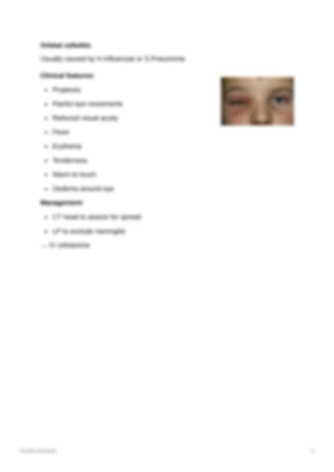 Solution Eyelid Disease Studypool