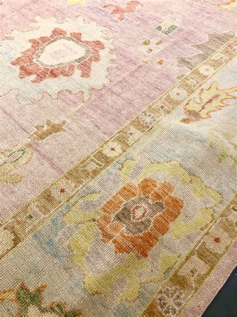 Kasbah cream/ obscure dull teal open field rug (camel/teal). Runner Rug Oushak rug Hall way Rug Old Turkish Carpet Wool ...