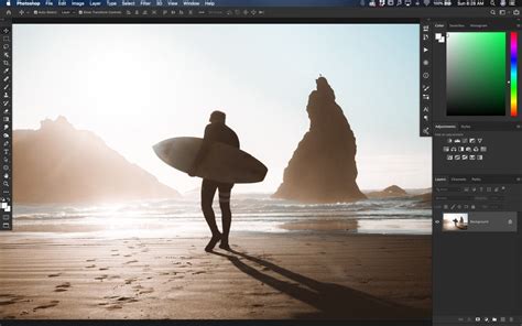 Switching To Full Screen Mode In Photoshop Interface Tricks And Shortcuts